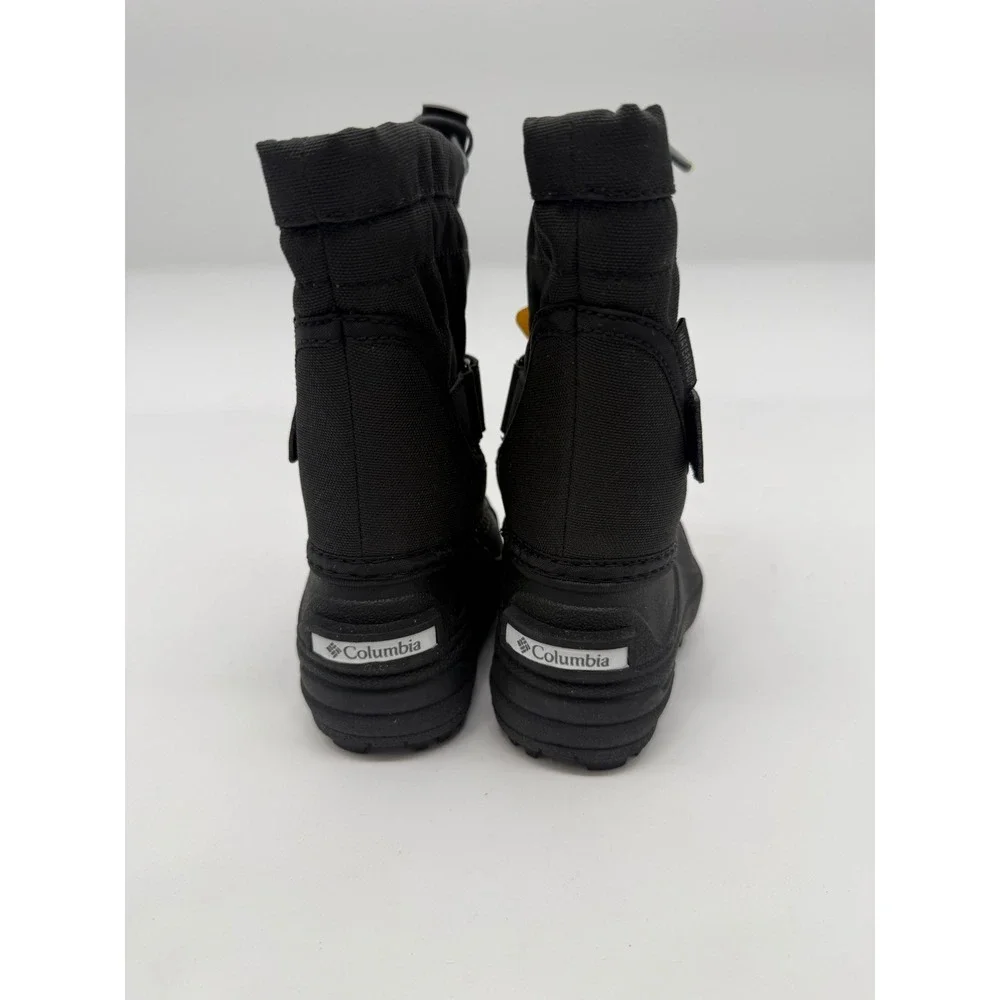 Columbia Toddler Powderbug Plus II Snow Boots Black Waterproof BV1326-012 Size 4